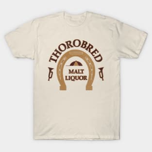 Thorobred Malt Liquor Beer Retro Defunct Breweriana T-Shirt